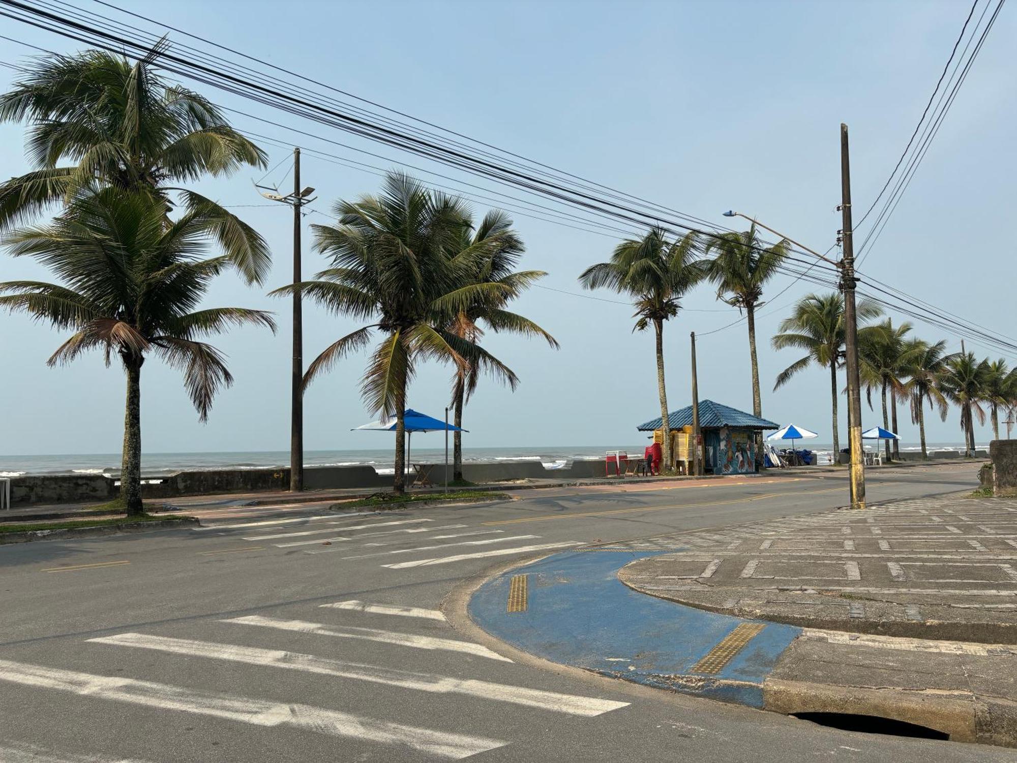 Apartamento Ap 50 Metros Do Mar Mongaguá Exterior foto